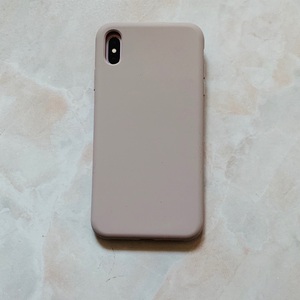 Stone silicone XS Max case